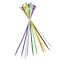 Electriduct Cable Tie, 7 in L, 1-1/2 in Max Bundle Dia., Assorted Colors, 40 lb Strength CT-ED-V-LP-7-100-RBW - alternate 1